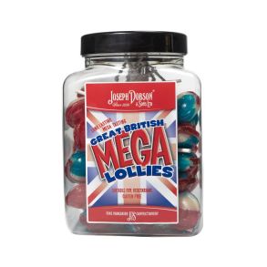 Great British 50 Lollies Per Jar