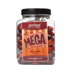 Passion Fruit 50 Lollies Per Jar